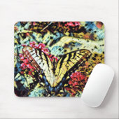 蝶 マウスパッド (マウス)