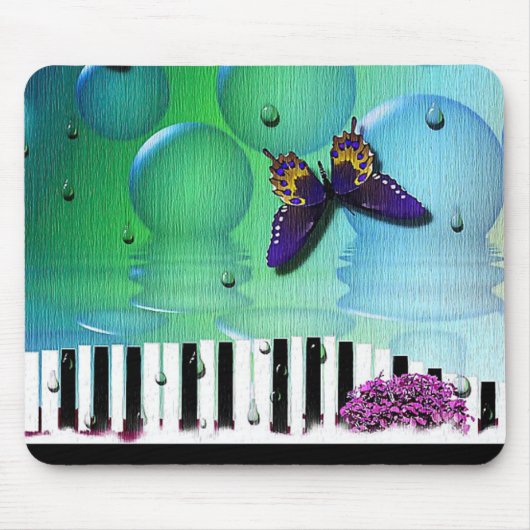 蝶 マウスパッド (正面)