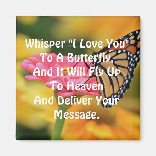 蝶 マグネット (正面)