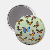 蝶 マグネット (正面/裏面)