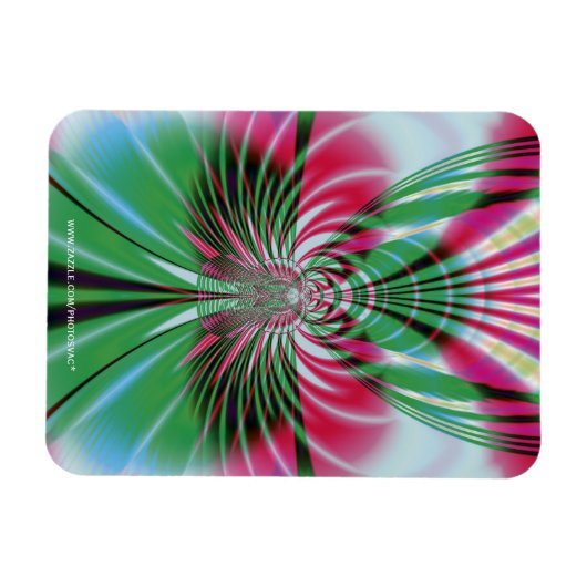 蝶 マグネット (横)