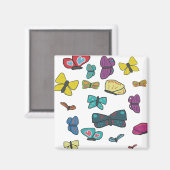 蝶 マグネット (正面/裏面)