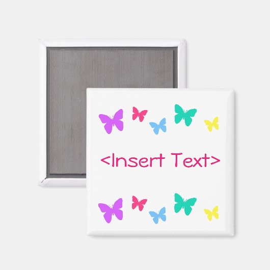 蝶 マグネット (正面/裏面)