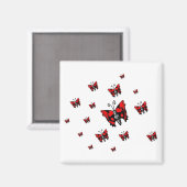 蝶 |マグネット マグネット (正面/裏面)