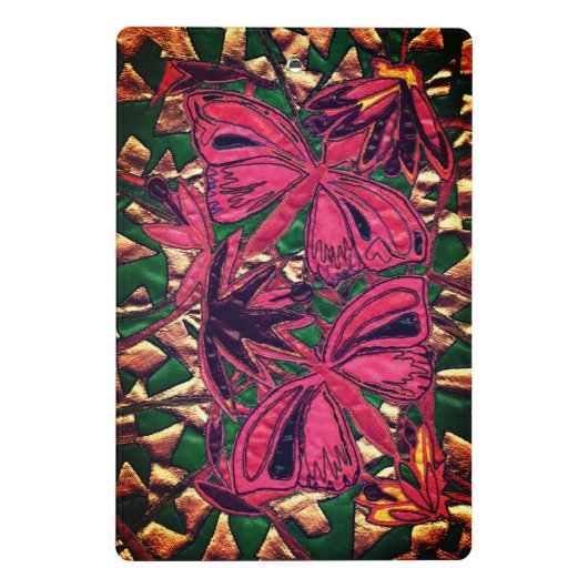 蝶 ミニクリップボード (裏面)