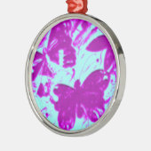 蝶 メタルオーナメント (左)