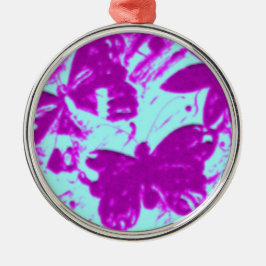 蝶 メタルオーナメント