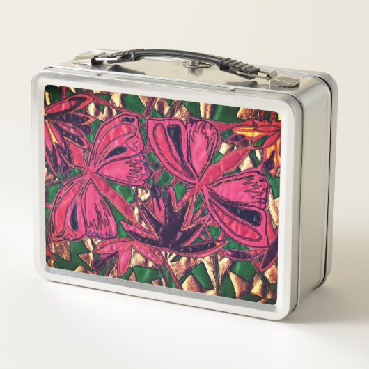 蝶 メタルランチボックス (裏面)