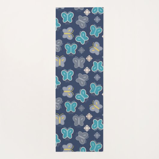 蝶 ヨガマット (裏面)