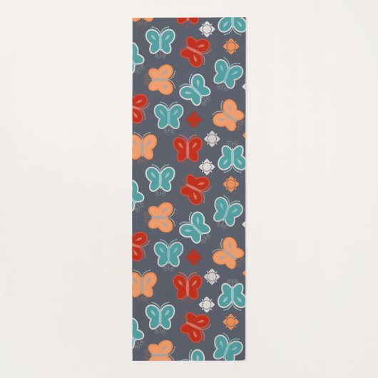 蝶 ヨガマット (裏面)