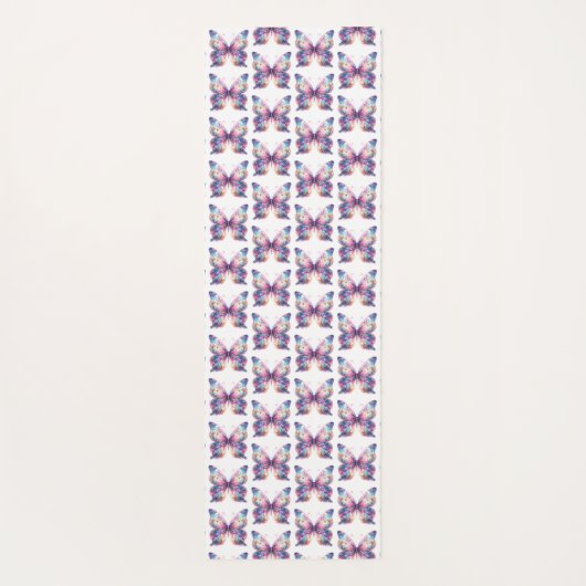 蝶 ヨガマット (裏面)