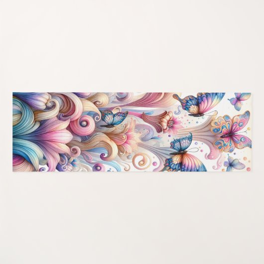 蝶 ヨガマット (正面(横))