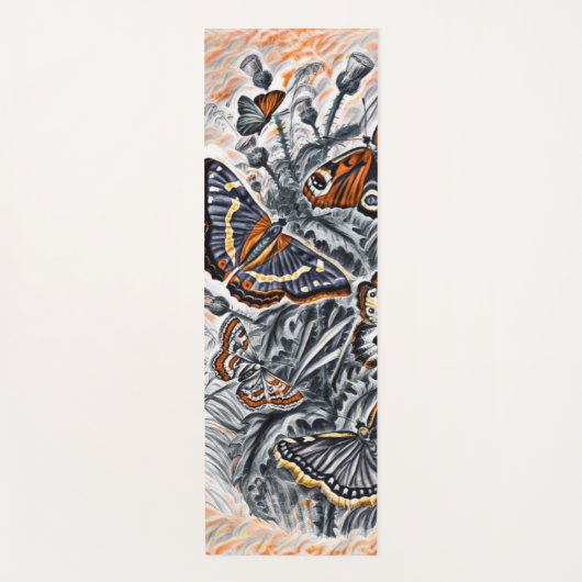 蝶 ヨガマット (正面)