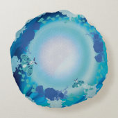 蝶 ラウンドクッション (裏面)