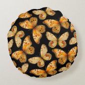 蝶 ラウンドクッション (裏面)