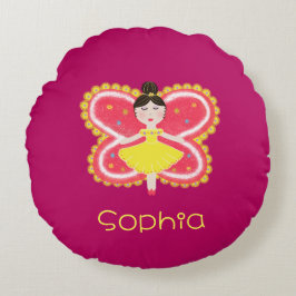 蝶 ラウンドクッション