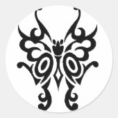 蝶 ラウンドシール (正面)