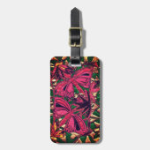 蝶 ラゲッジタグ (正面縦)