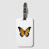 蝶 ラゲッジタグ (正面縦)