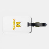 蝶 ラゲッジタグ (裏面横)