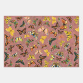 蝶 ラッピングペーパーシート (正面3)