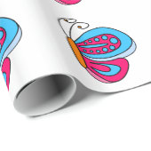 蝶 ラッピングペーパー (ロールコーナー)