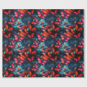 蝶 ラッピングペーパー (フラット)