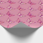 蝶 ラッピングペーパー (角)