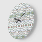 蝶 ラージ壁時計 (傾斜)