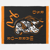 蝶/リボン…RSD フリースブランケット (正面(横))