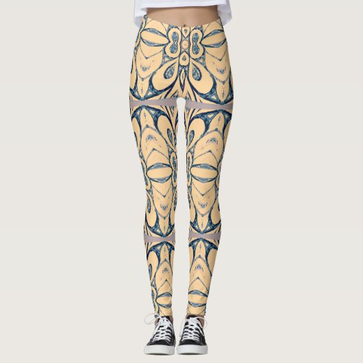 蝶 レギンス (正面)