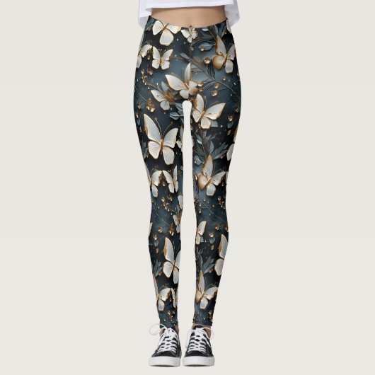 蝶 レギンス (正面)