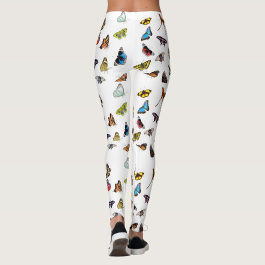 蝶 レギンス (裏面)