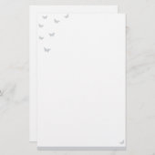 蝶 便箋 (正面/裏面)