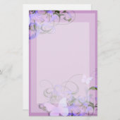 蝶 便箋 (正面/裏面)