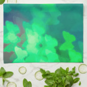 蝶《写真》ぼけ味 キッチンタオル (折り畳み)