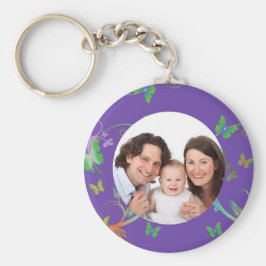 蝶/写真 キーホルダー