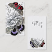 蝶 名刺 (正面/裏面)