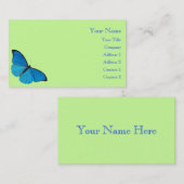 蝶 名刺 (正面/裏面)