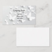 蝶 名刺 (正面/裏面)