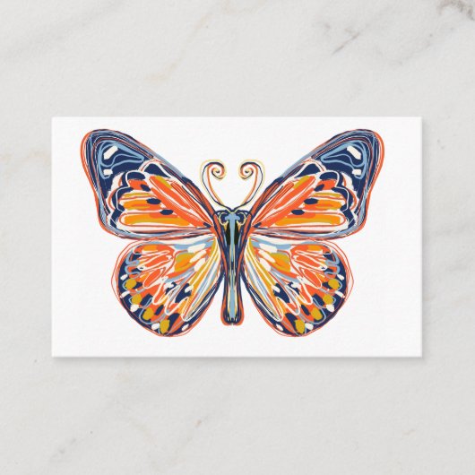 蝶 名刺 (正面)