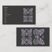 蝶 名刺 (正面/裏面)