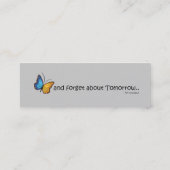 蝶-名刺 スキニー名刺 (裏面)