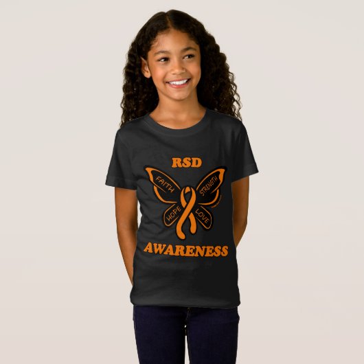 蝶/啓発...RSD Tシャツ (正面フル)