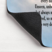 蝶「愛された」詩 マウスパッド (コーナー)