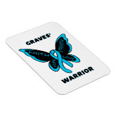 蝶/戦士…墓」 マグネット (右側)