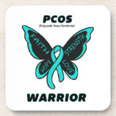 蝶/戦士…PCOS コースター (正面)