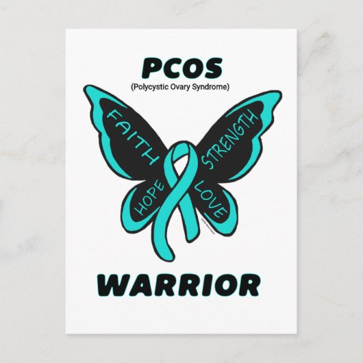 蝶/戦士...PCOS ポストカード (正面)