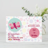 蝶 招待状 (スタンド正面)