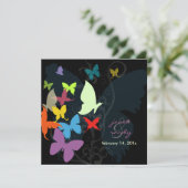 蝶，数々の色 招待状 (スタンド正面)